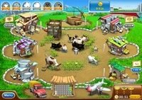 เกมส์ฟาร์มทำพิซซ่า (Farm Frenzy Pizza Party)