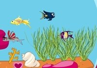 เกมส์เลี้ยงปลาสวยงาม (Bratz Babyz Fish Tanks)