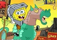 เกมส์สปองบ๊อบเปิดศึกม้าบิน (Sponge Bob Squarepants Lost in Time)