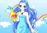 เกมส์แต่งตัวเทพเจ้าแห่งสายน้ำ (Aquarius Zodiac Dress up)