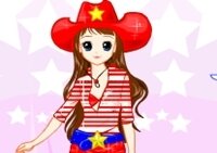 เกมส์แต่งตัวคาวบอยสาว (Victory Girl Dressup)