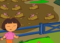 เกมส์ดอร่าดูแลฟาร์มเลี้ยงสัตว์ (Dora Saves The Farm)