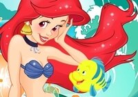 เกมส์แต่งตัวนางเงือกใต้น้ำ (Ariel s Aquatic Charm)