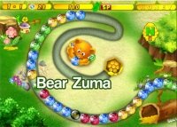 เกมส์ยิงลูกบอลสี bear zuma