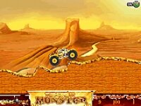 เกมส์รถแข่ง Desert Monster